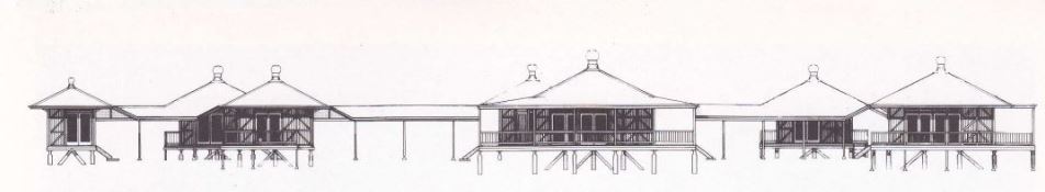 Fig 1 above: Original sketch from Russell Hall